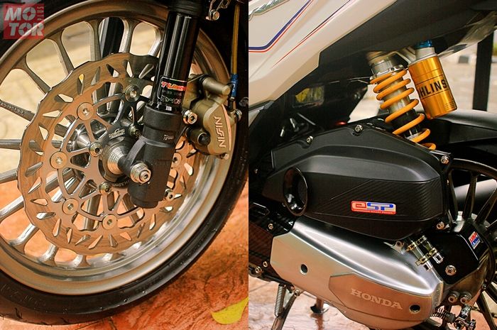 Modifikasi Honda Vario 150 LED, Siap Diajak Turing Sampai Kontes