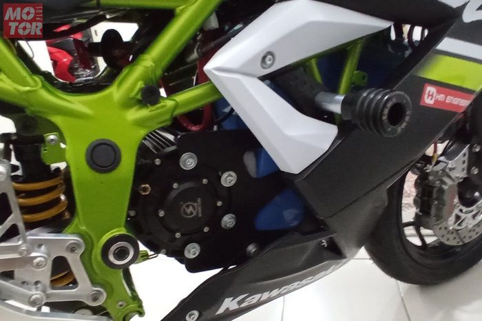 Butuh Rp 60 Jutaan Modifikasi Motor Listrik dari Kawasaki Ninja 250 SL