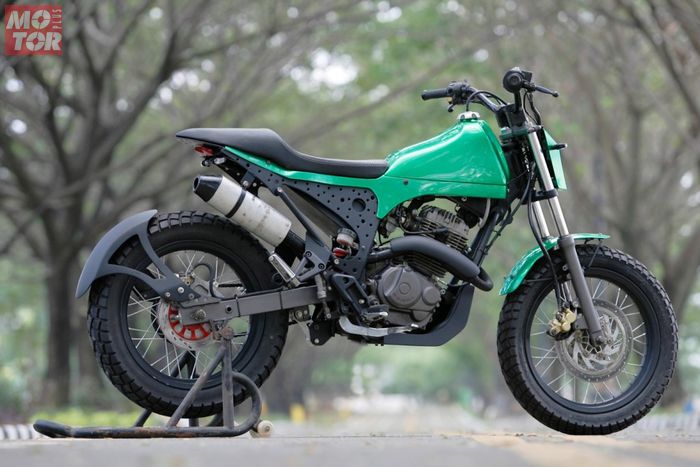  Modif  Honda Tiger Jadi Trail Pecinta Dunia Otomotif