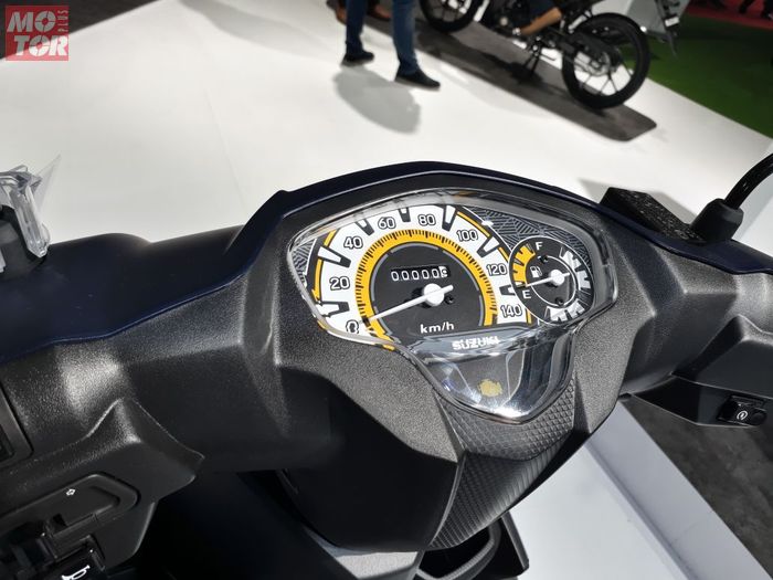 Speedometer Suzuki Nex II  masih analog