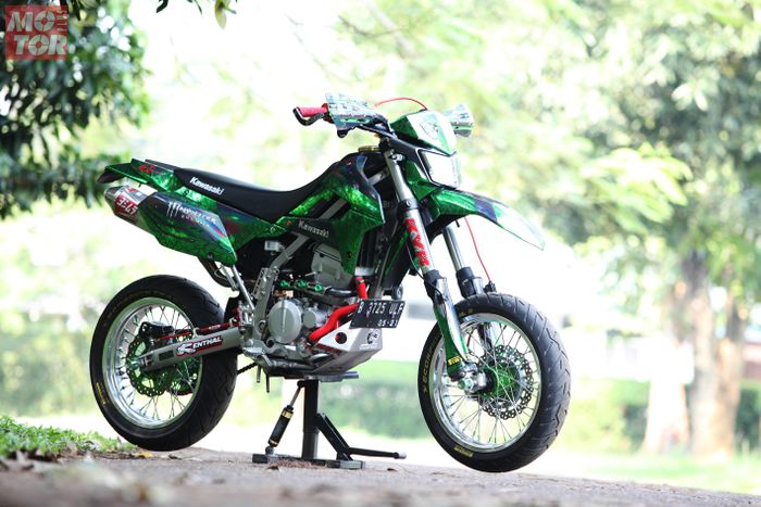 Klx 250 modif supermoto sales