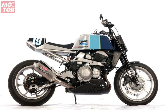 Keren Banget Kawasaki Z800 Dimodif Bergaya Motor Balap Jadul