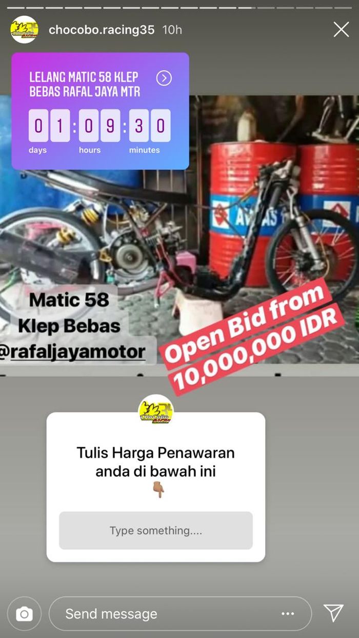 Bantu Sulthan Ramadhan Kecelakaan Beberapa Motor  Balap 