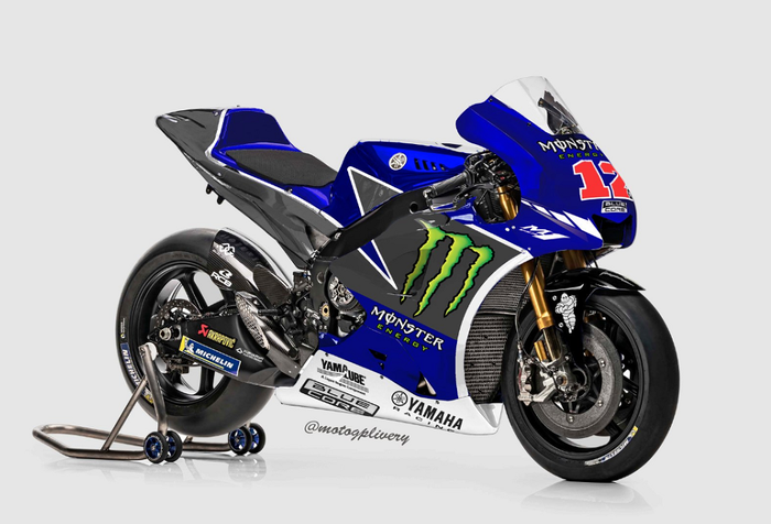 Ssssttt... Livery Monster Energy Yamaha MotoGP 2019