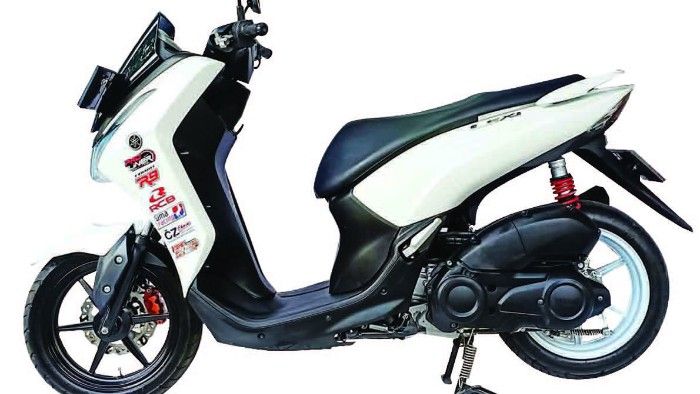 Tips Pasang Pelek Motor Yamaha Aerox di Lexi 125 Tinggal 