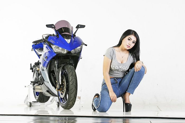 Aw Aw Kenalin Nih Oi San Si Seksi Pemilik Bodi Montok Seperti Motor Vespa Motorplus