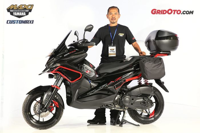 Tak Disangka, Basis Motor Yamaha Aerox Bisa Jadi Motor