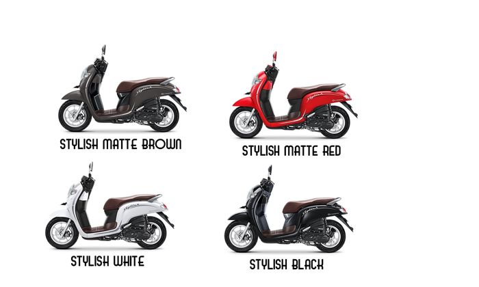 Inden Lama Eh Motor  Honda Scoopy  2019 Dapat Warna  dan 