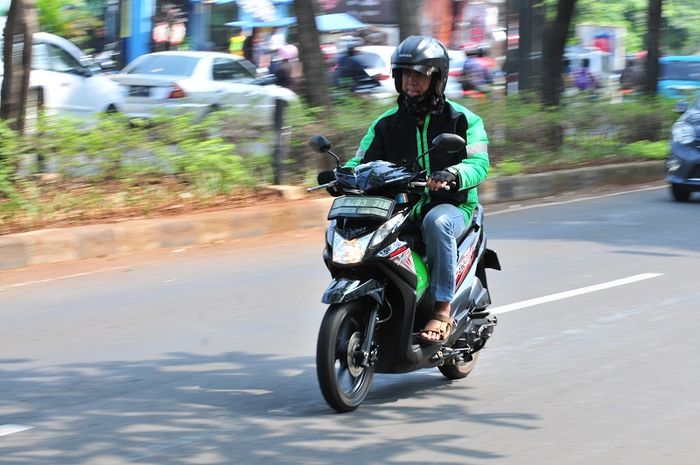 Ilustrasi driver ojol
