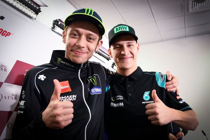Valentino Rossi dan Fabio Quartaro, 