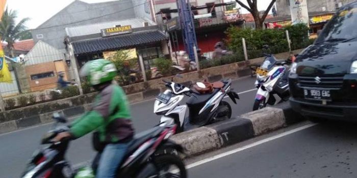 Motor Honda Vario milik korban kecelakaan di Depok, Jawa Barat