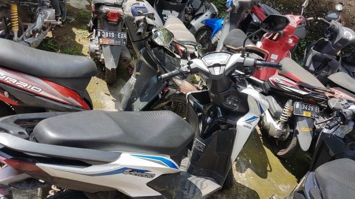 Motor korban kecelakaan di Depok hanya mengalami lecet