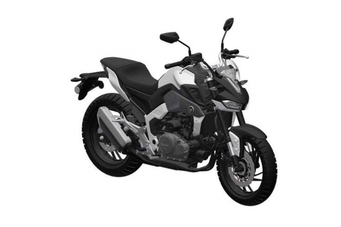 Naked sport yang diduga sedang disiapkan Suzuki