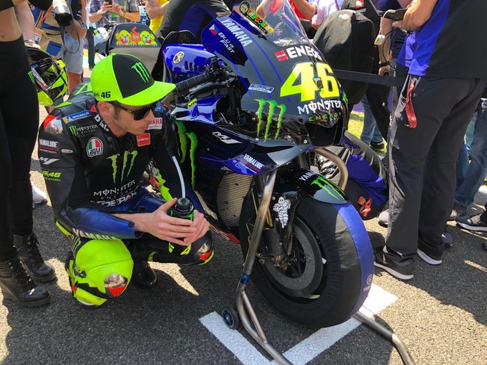 Valentino Rossi start dari posisi 13 MotoGP Spanyol, senang bisa masuk finish keenam