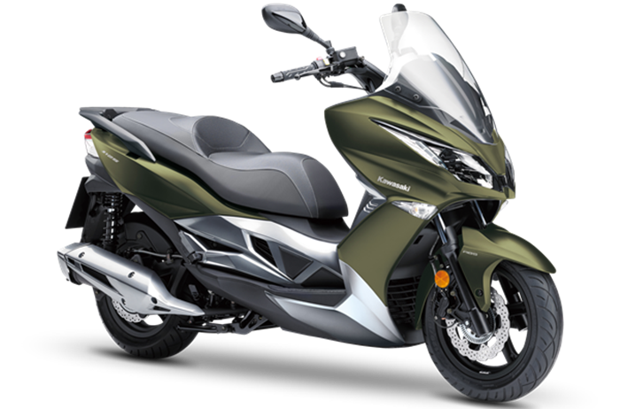 Kawasaki J125 2019 warna Khaki