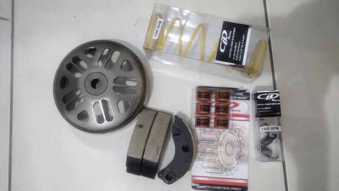 Spare part aftermarket yang dipakai