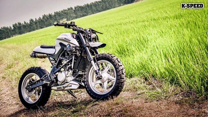 Kesan modern begitu kuat dari motor ini