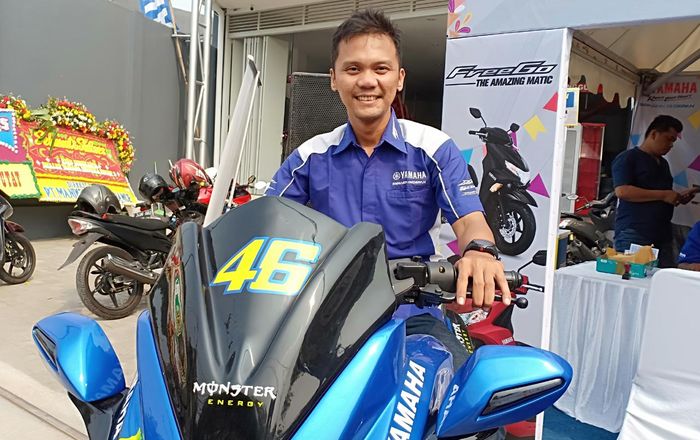 Deni. Yamaha Mustika jual 80 unit NMAX Predator