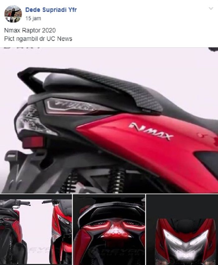 Posting Foto  foto  Motor  Skutik Yamaha  NMAX Terbaru  2020  