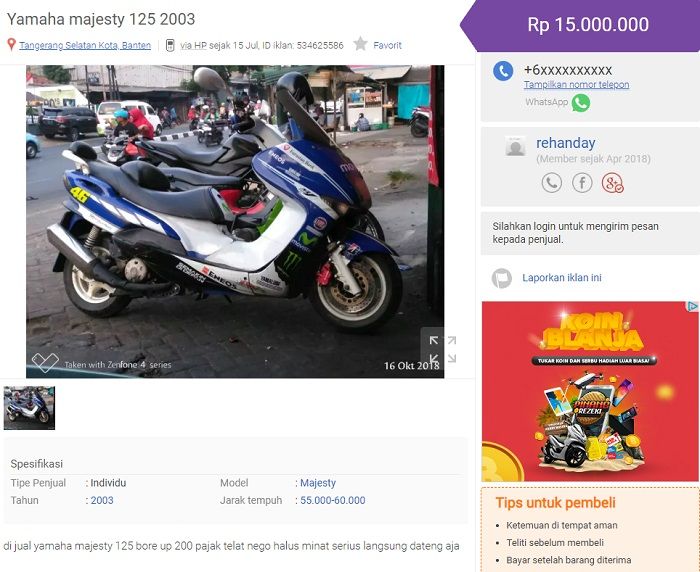 harga motor nmax bekas Dulu Jadi Rebutan Harga Bekas Kakak Kandung Yamaha NMAX 