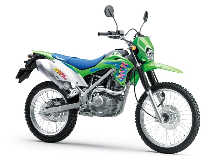 KLX150L terbaru mirip motor trail jadul Kawasaki
