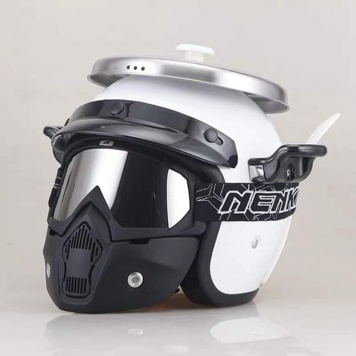 Emak emak Dijamin Langsung Beli Viral Helm  Model Rice 