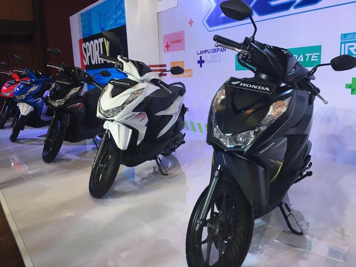 Peluncuran All New Honda BeAT heboh, apa kabar Yamaha?