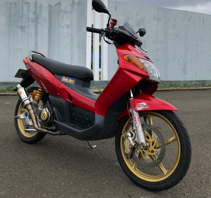 Yamaha Nouvo Sporty Modifikasi Hedon  Dijual Dengan Harga 