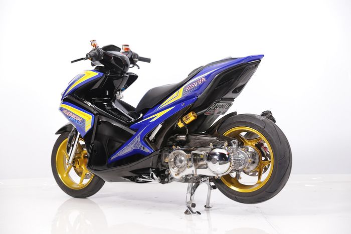 Sumpah Racing Banget, Yamaha Aerox Penyabet Gelar Master Customaxi Solo