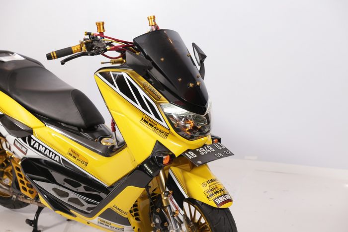 Bikin Terpana, Modifikasi Yamaha NMAX Juara Customaxi Solo 2020, Tengok