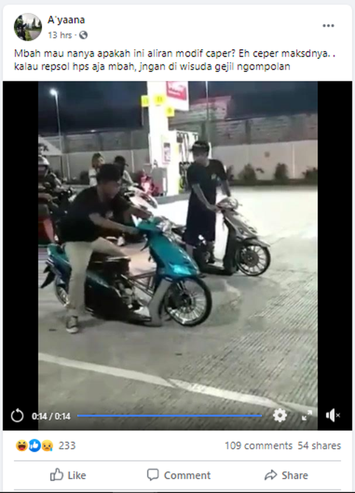 Insinyur Jepang Bisa Nangis, Video Balapan Yamaha Mio Ceper Sampai