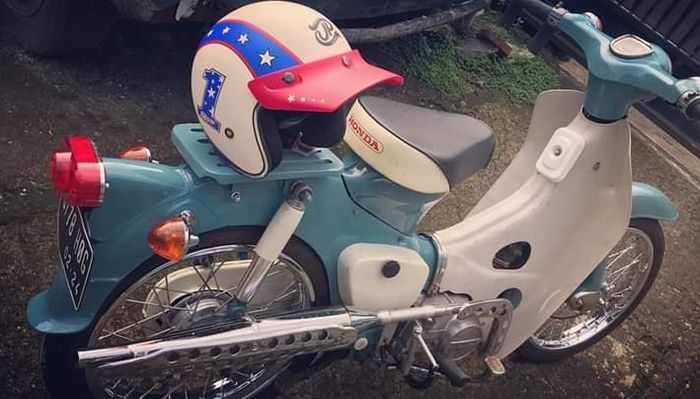 Modifikasi Honda C50 Saat Motor Bebek Langka  Kembali ke 