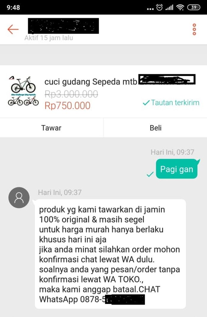 Waspada! Modus Penipuan Jual Beli Sepeda Online yang Mengintai Anda