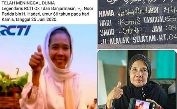 Innalilahi Kabar Duka Bro Ibu Legendaris Rcti Oke Meninggal Dunia Hari Ini Bikers Anak 90an Pasti Dulu Pernah Ditemenin Kalo Tv Lagi Iklan Semua Halaman Gridmotor Id