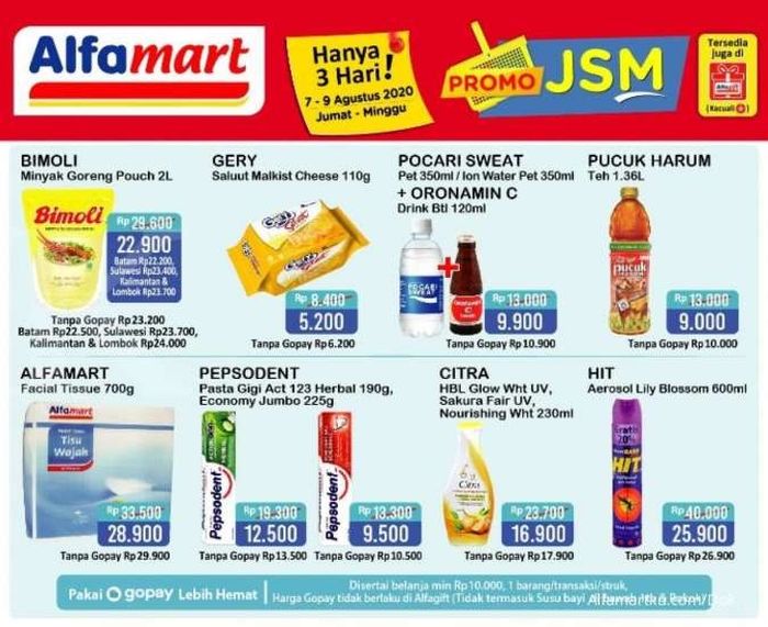 Buruan Serbu Alfamart Banting Harga 3 Hari Mumpung Masih Tanggal Muda Semua Halaman Gridmotor Id