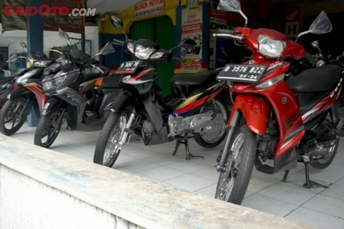 Ilustrasi piihan motor bebek bekas harga di bawah Rp 3 juta