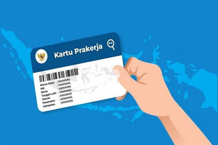 Ilustrasi kartu prakerja.