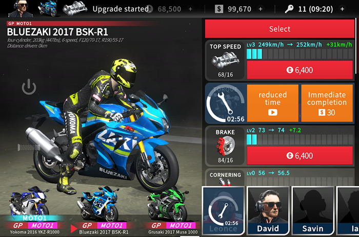 Real Moto 2 punya grafis keren dan kustomisasi motor.