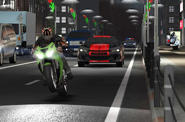 Game Racing Fever Moto buat HP Android punya grafis bagus