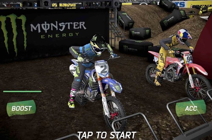 Game Monster Energy Supercross di HP Android bisa duel