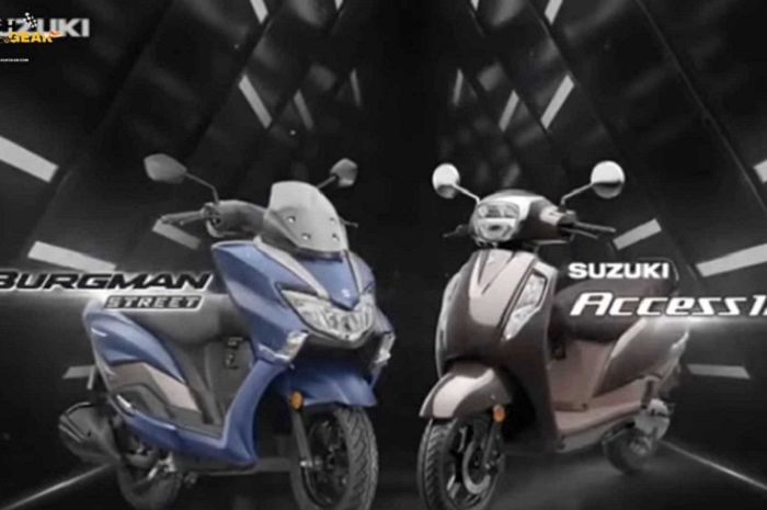 Suzuki luncurkan dua motor baru saingan Yamaha NMAX dan Honda BeAT, yakni Suzuki Burgman Street 125 dan Suzuki Access 125