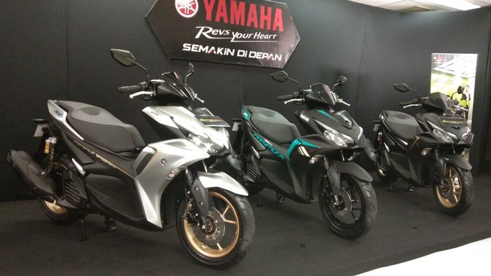Yamaha All New Aerox dijual mulai Rp 25,5 juta.