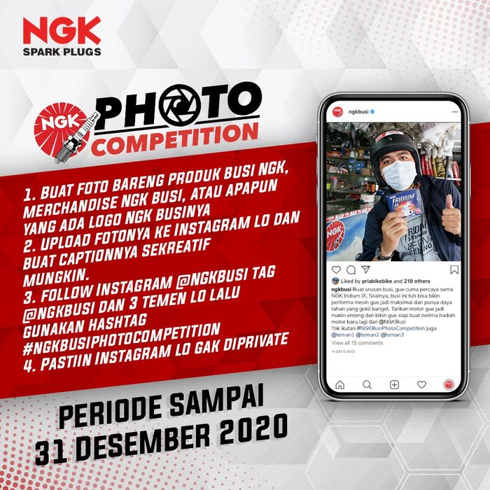 Cuma ikuti langkah ini, brother bisa dapetin motor baru Honda BeAT.