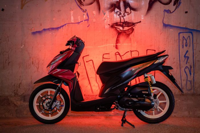 Honda BeAT Pilih Modifikasi Minimalis, Area Kaki-Kaki Jadi Daya Tarik - Motorplus