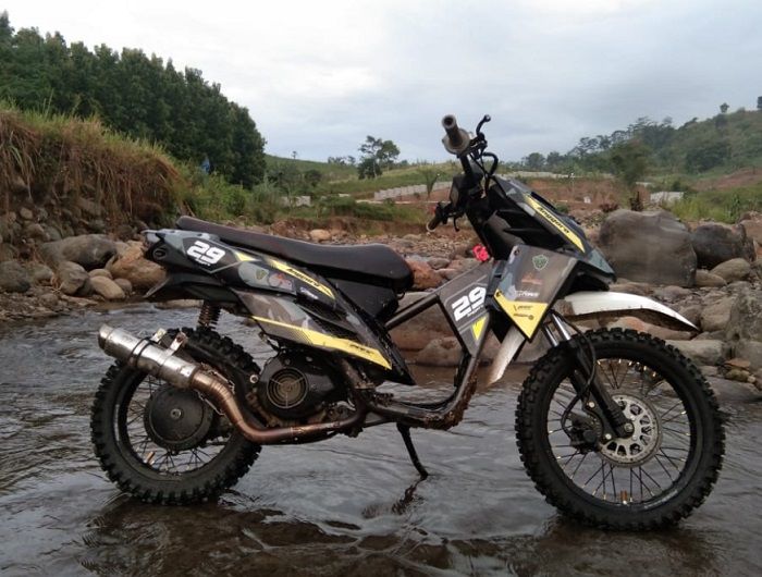 Yamaha X-Ride garapan Topo Goedel Atmodjo.