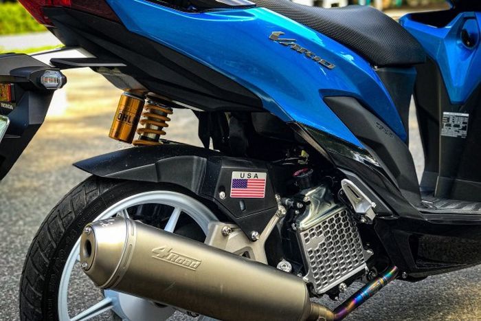 Jadi Inspirasi, Modifikasi Honda Vario 150, Fokus Main Di Aksesoris