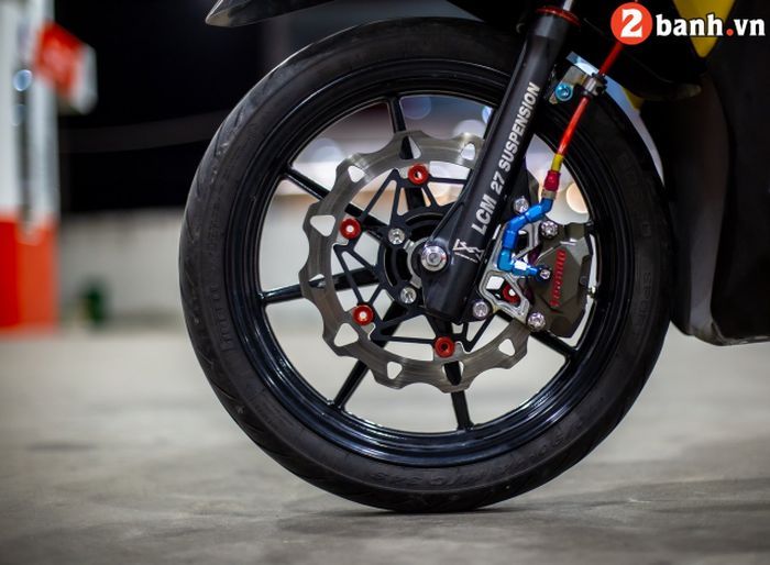 Modifikasi Honda Vario Techno 125, Kaki-Kaki Mantap Plus Bodi Kinclong