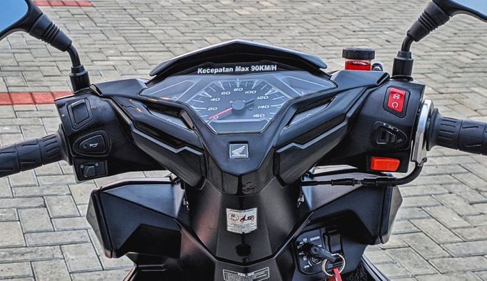 Modifikasi Honda Vario 150, Tampilan Sangar Dibalut Aksen Hitam Elegan