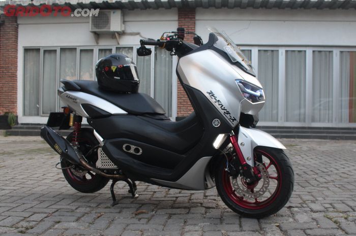 Modifikasi Yamaha NMAX Baru, Makin Garang dengan Aura Racing - GridMotor.ID