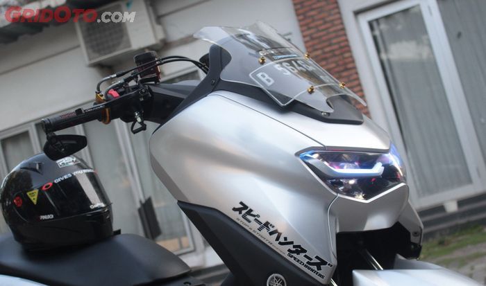 Modifikasi Yamaha NMAX Baru, Makin Garang dengan Aura Racing - Semua